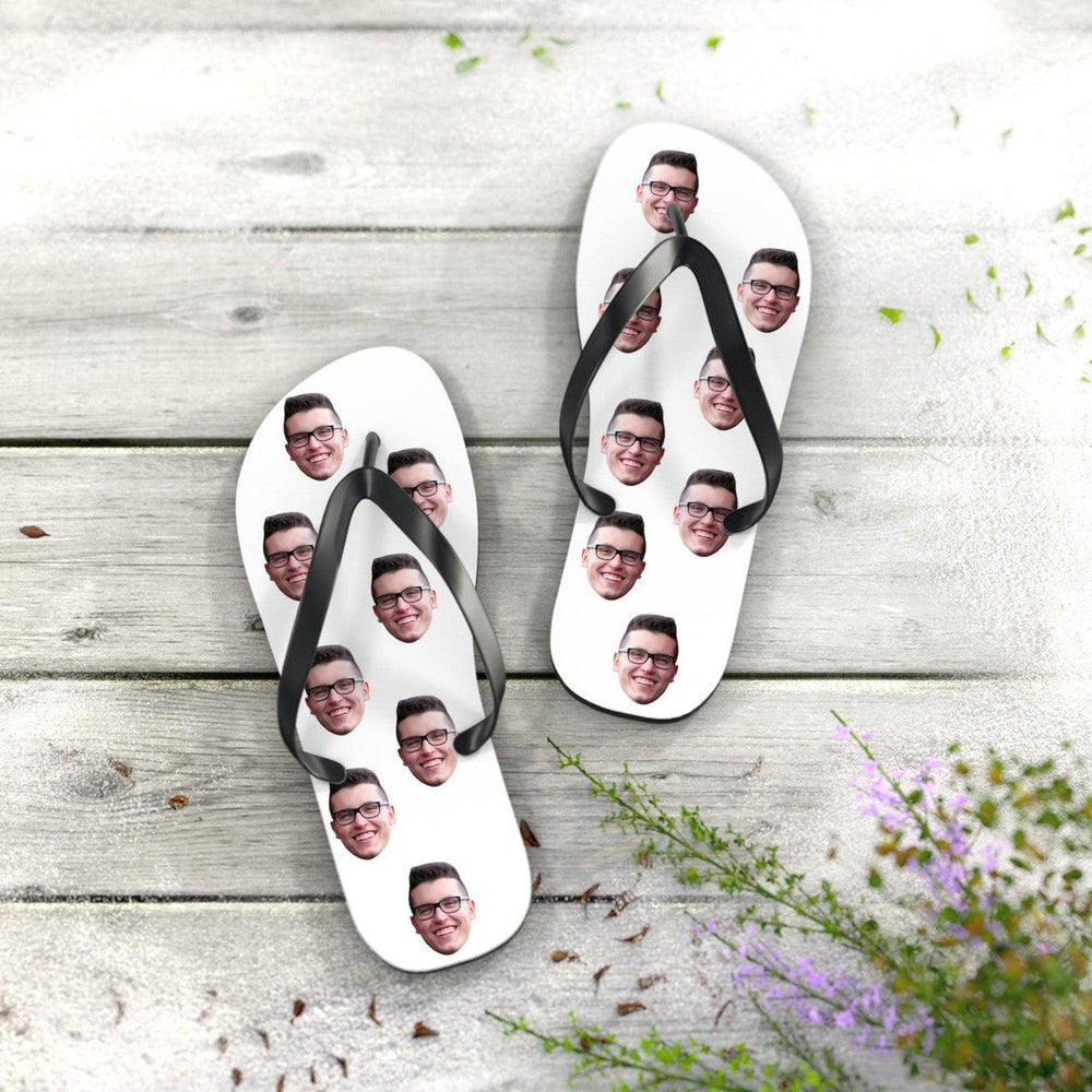 Custom Face Flip Flops