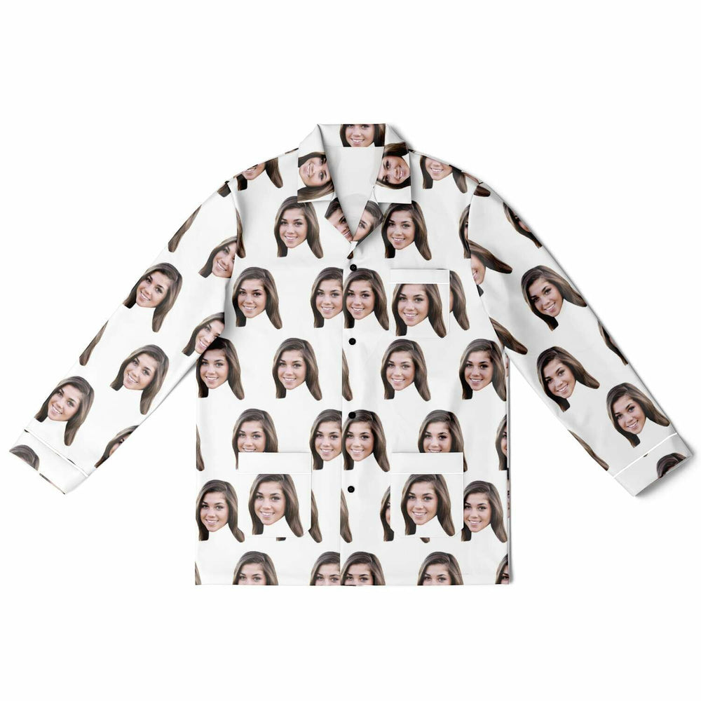 Custom Face Men's Satin Pajamas