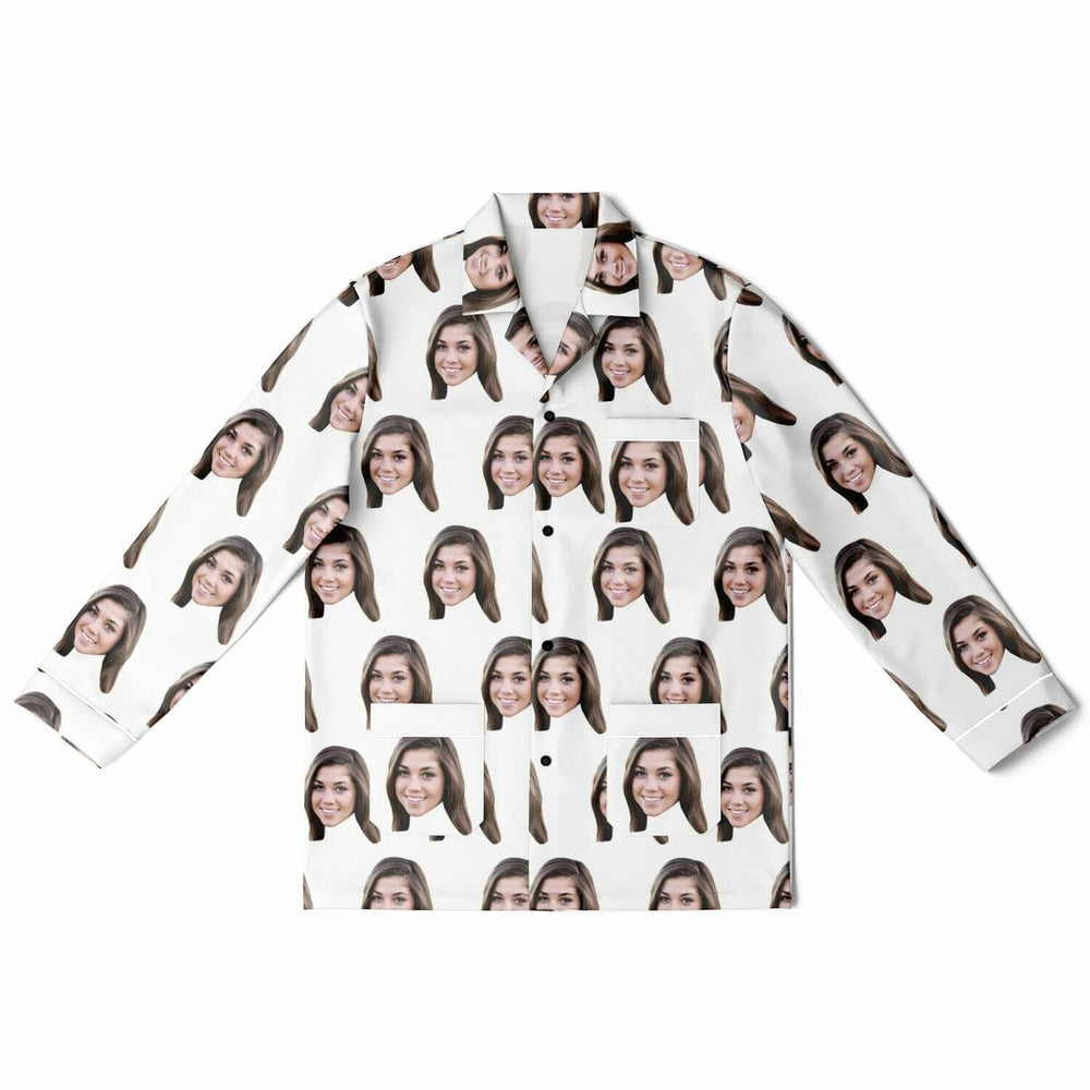 Custom Face Men's Satin Pajamas