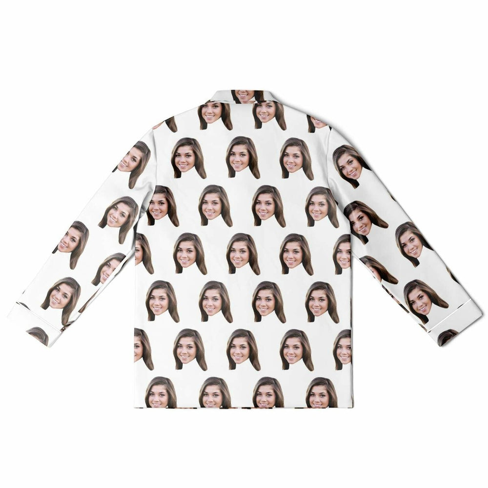 Custom Face Men's Satin Pajamas