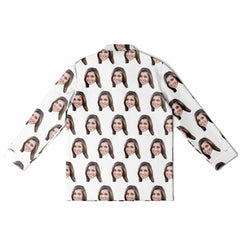 Custom Face Men's Satin Pajamas