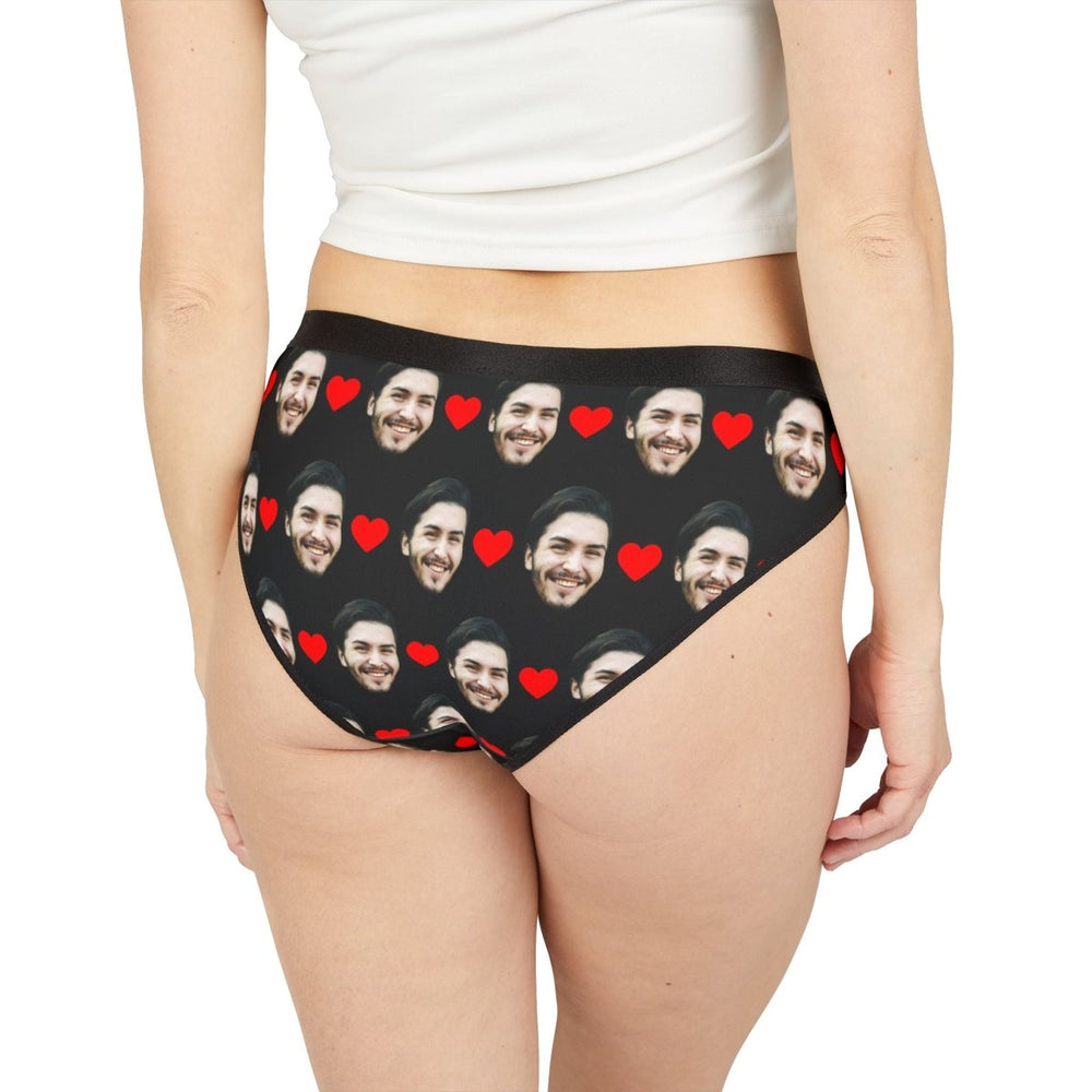 Custom Face Panties With Hearts