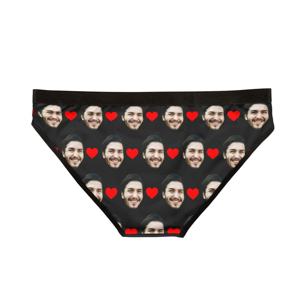 Custom Face Panties With Hearts