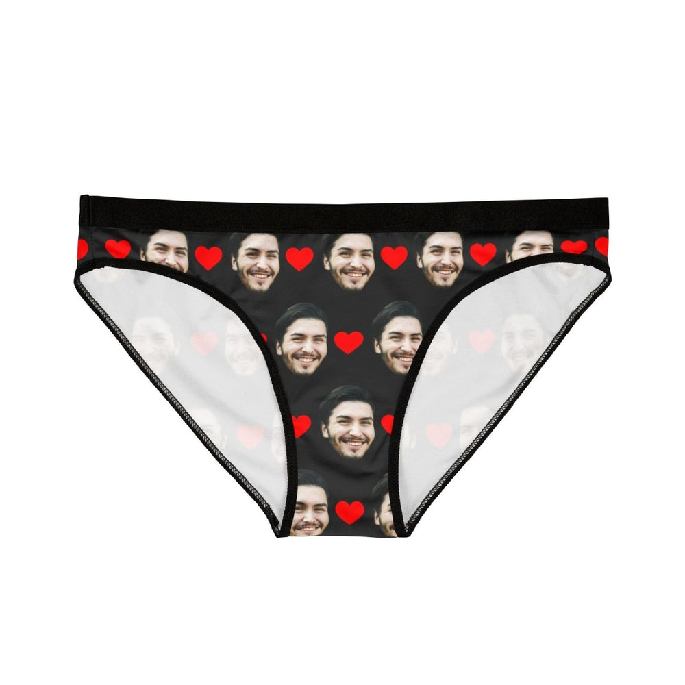 Custom Face Panties With Hearts