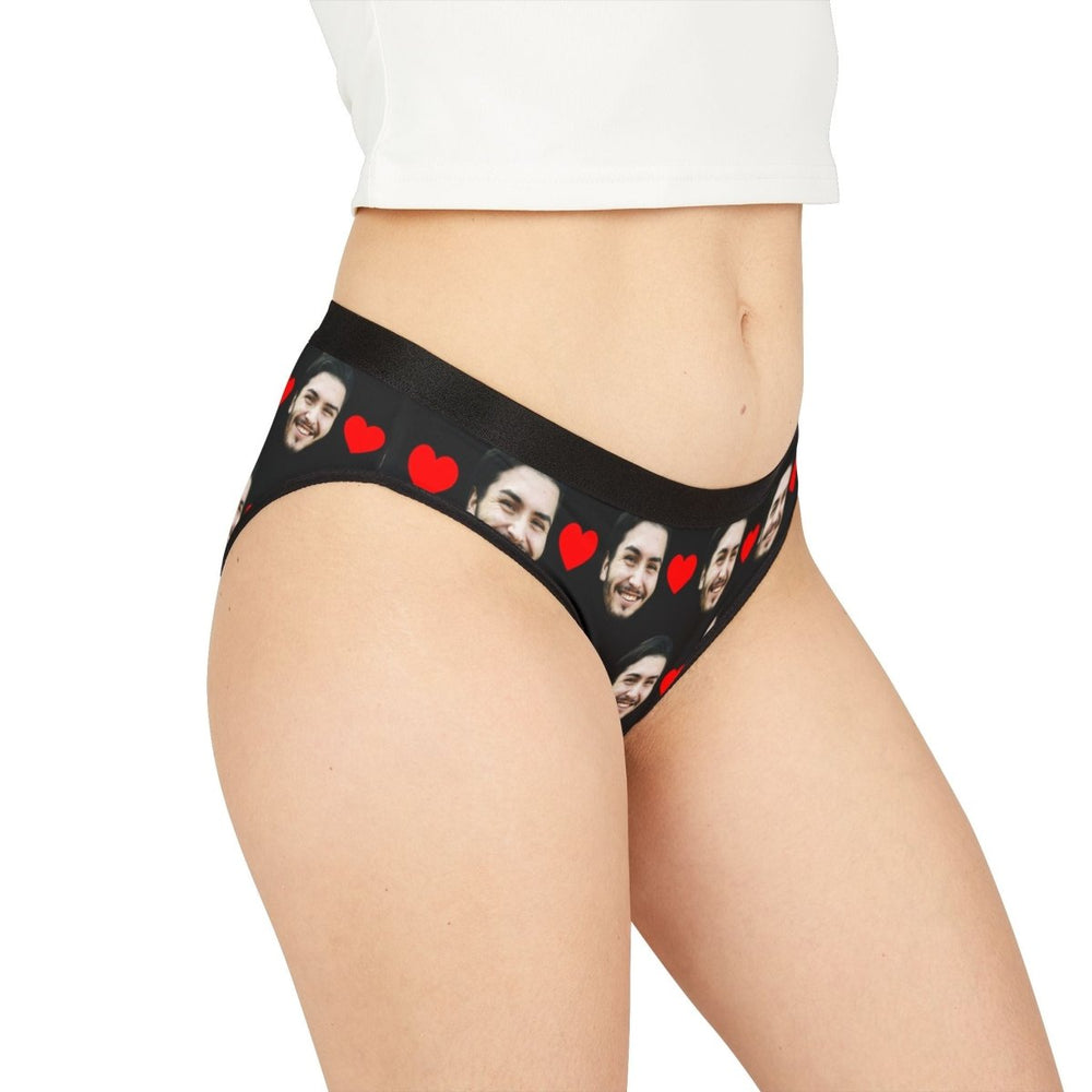 Custom Face Panties With Hearts