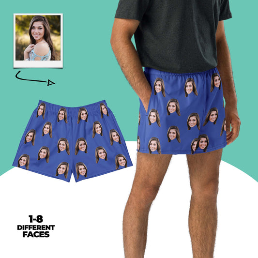 Custom Face Shorts Funny Personalized Gift