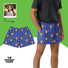 Custom Face Shorts Funny Personalized Gift