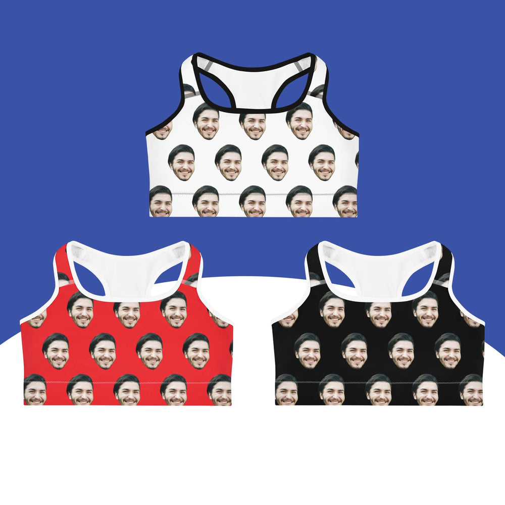 Custom Face Sports Bra