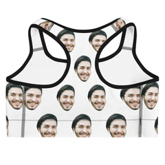 Custom Face Sports Bra