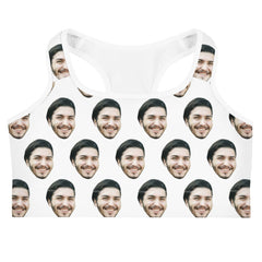 Custom Face Sports Bra