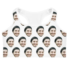 Custom Face Sports Bra