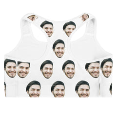 Custom Face Sports Bra