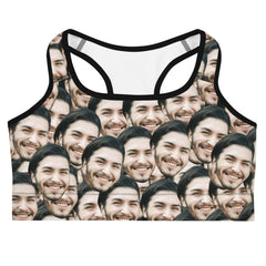 Custom Faces Sports Bra
