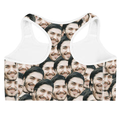 Custom Faces Sports Bra