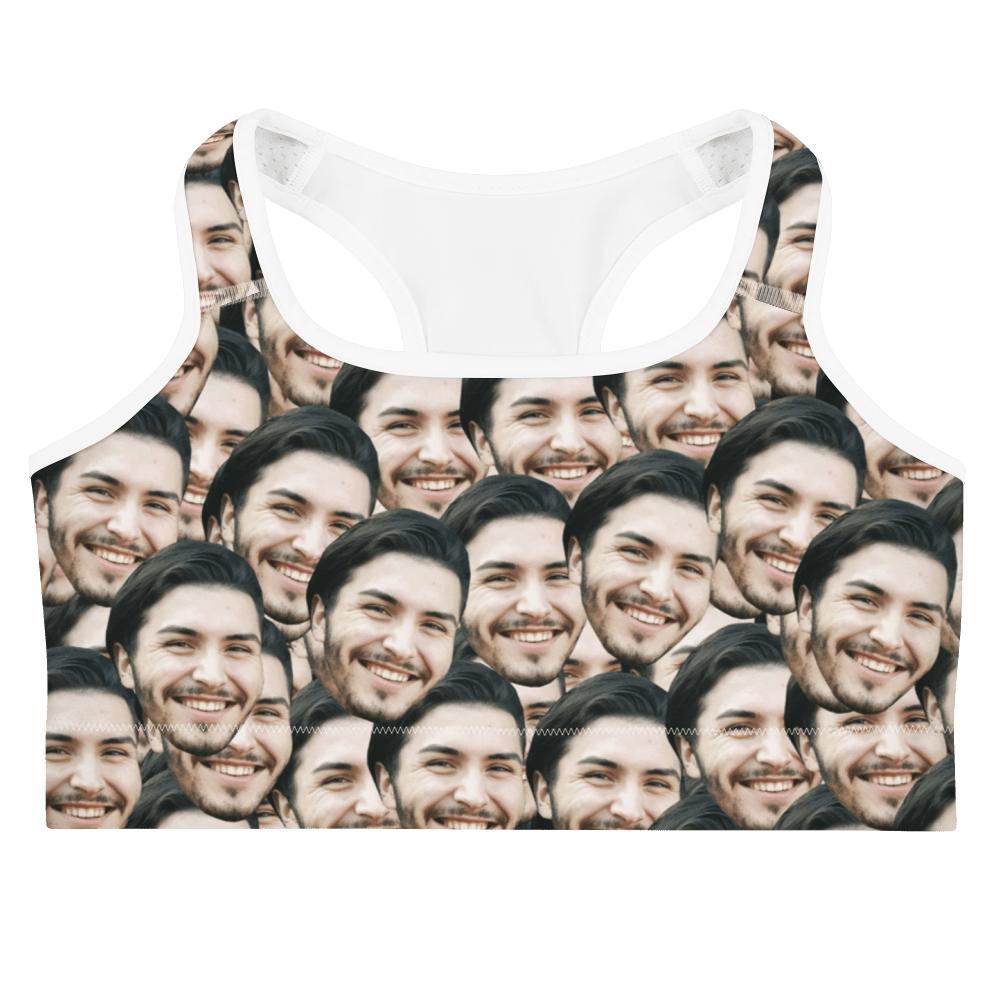 Custom Faces Sports Bra