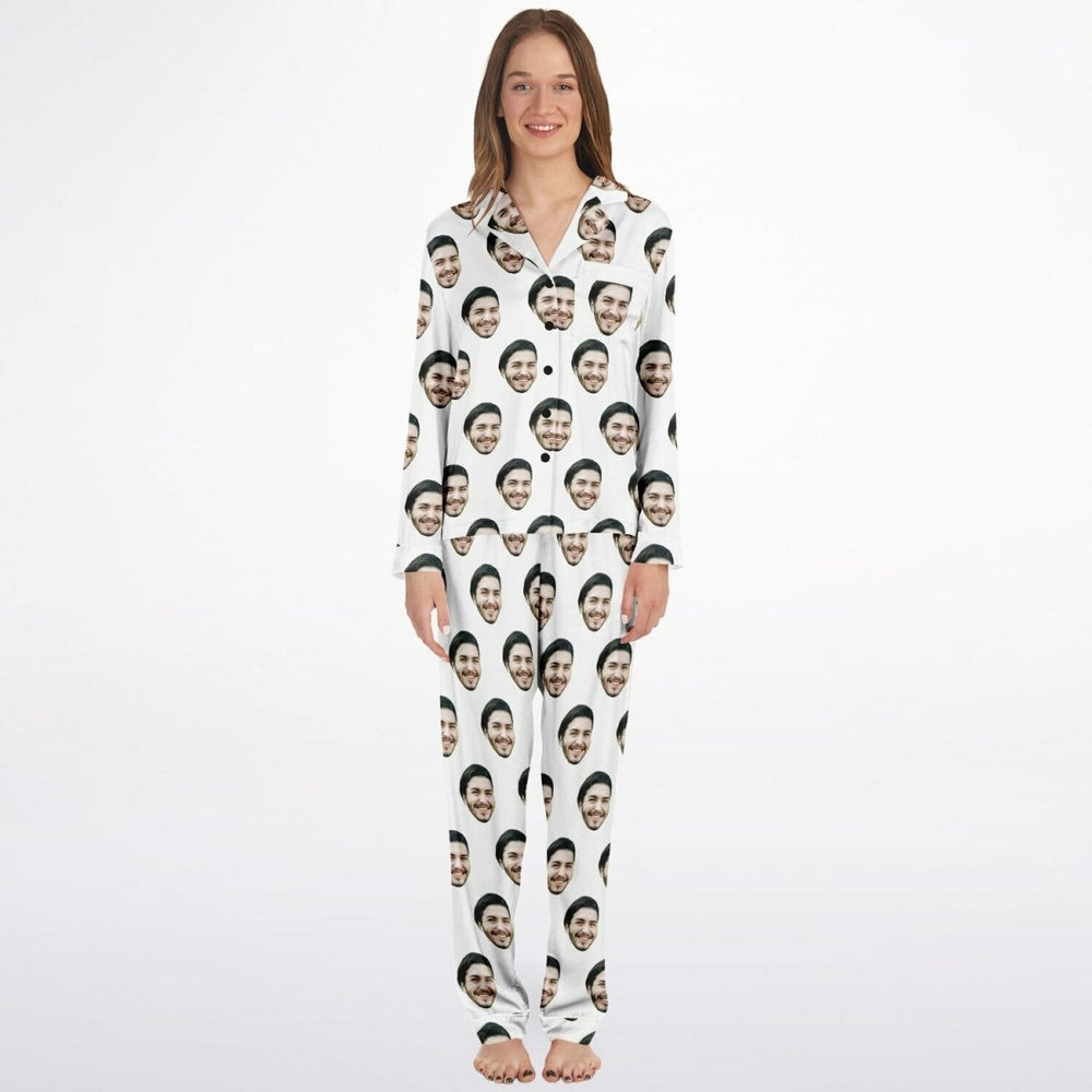 Custom Face Women's Satin Pajamas