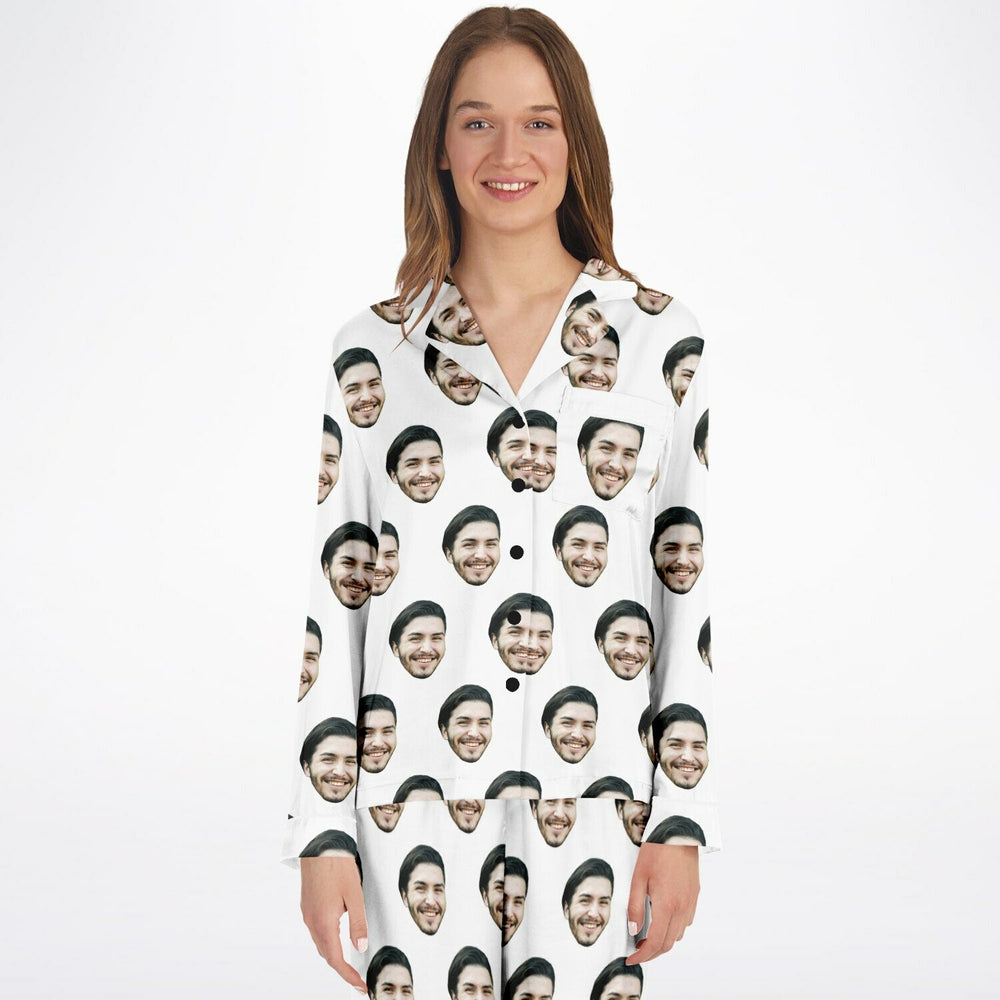 Custom Face Women's Satin Pajamas