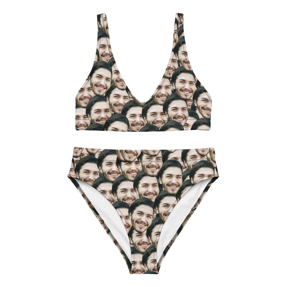 Custom Faces Bikini Personalized Swimsuit Set
