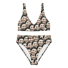 Custom Faces Bikini Personalized Swimsuit Set