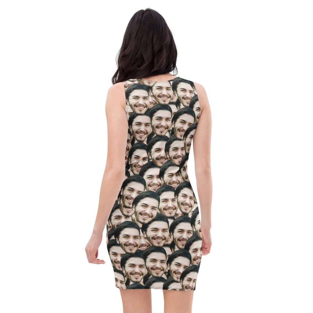 Custom Faces Bodycon Dress