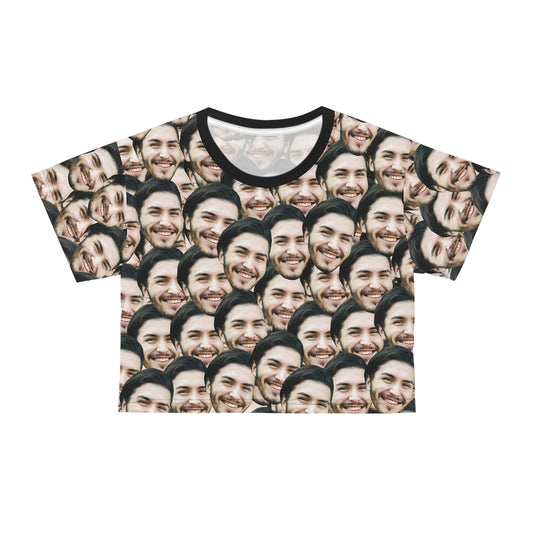Custom Faces Crop Tee