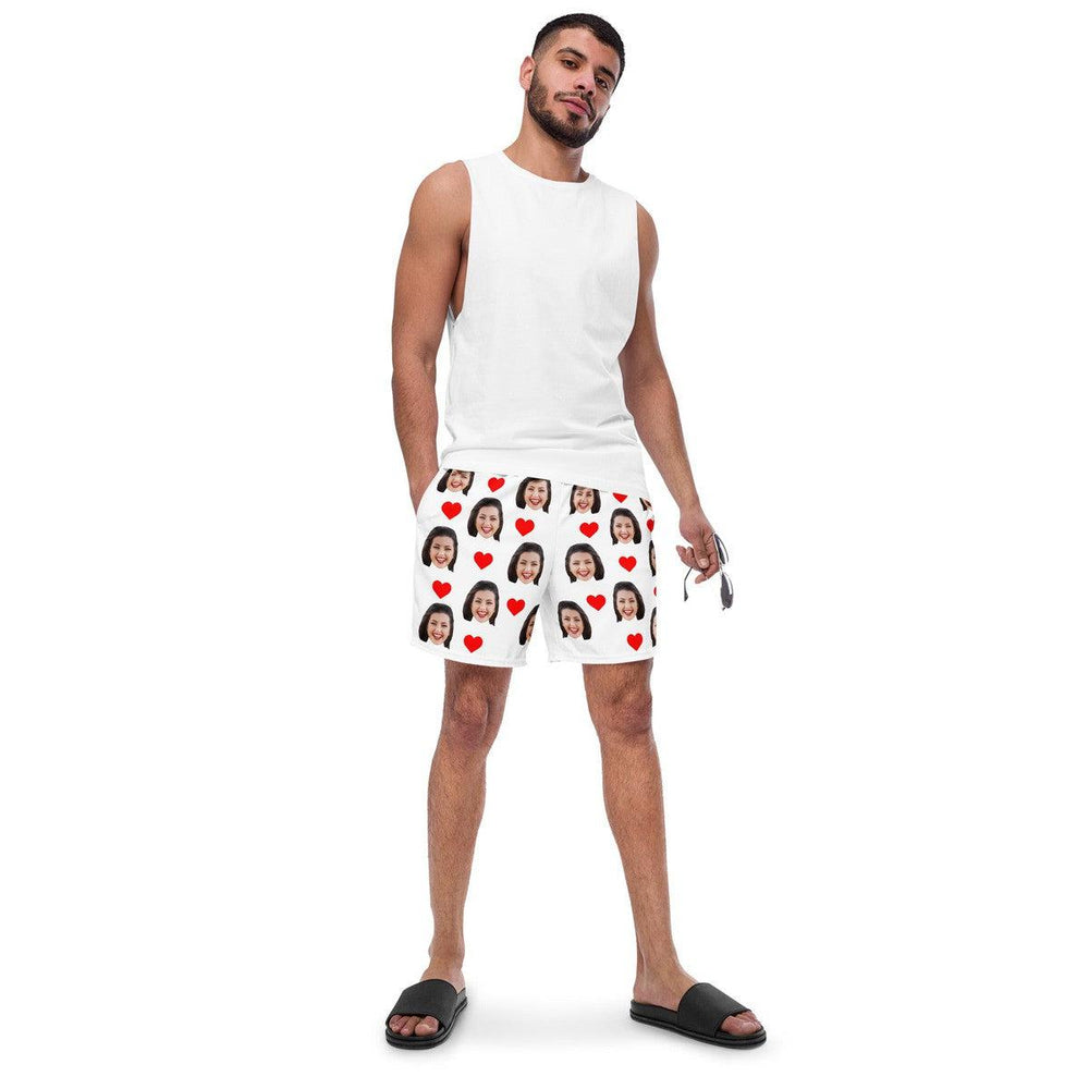 Custom Faces Men's Swim Trunks