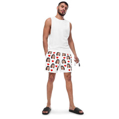 Custom Faces Men's Swim Trunks
