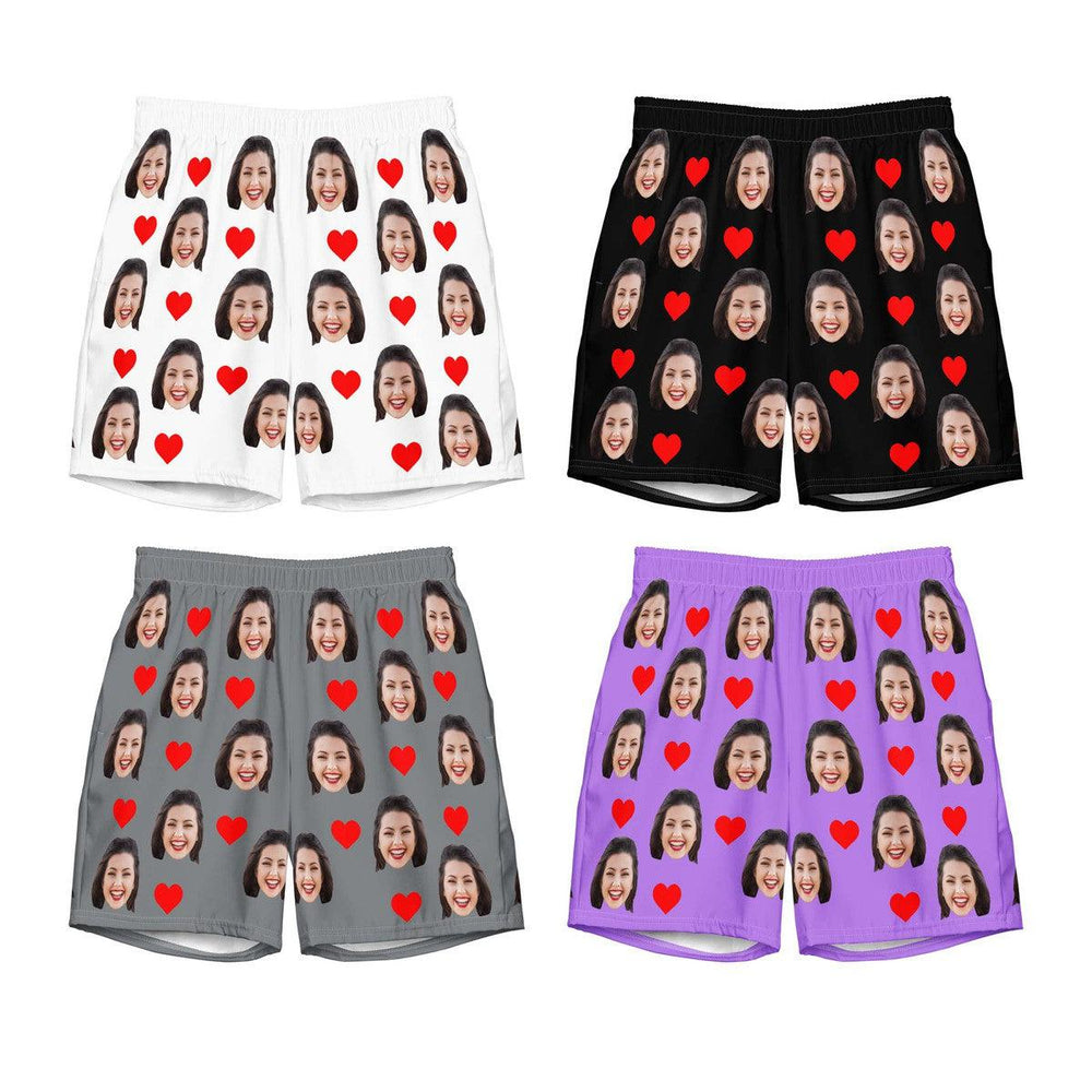 Custom Faces Men's Swim Trunks