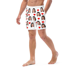 Custom Faces Men's Swim Trunks