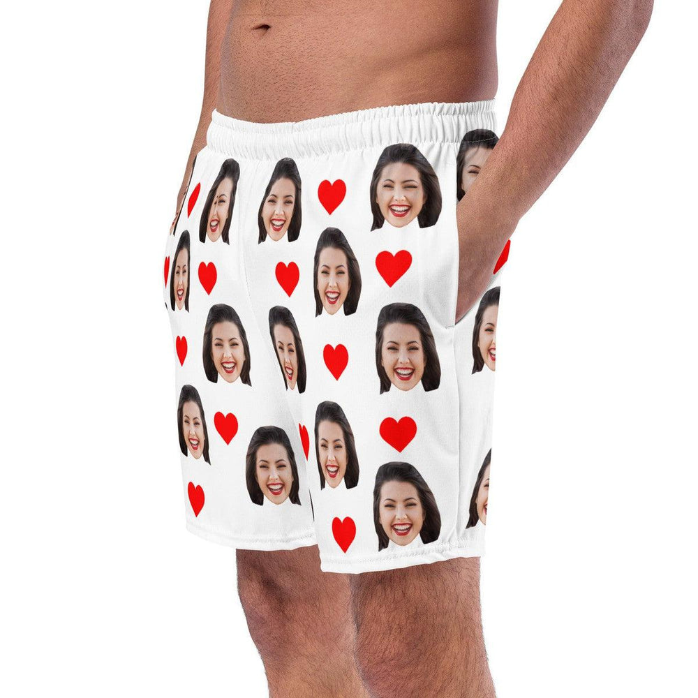 Custom Faces Men's Swim Trunks
