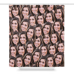 Custom Faces Shower Curtain