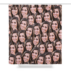 Custom Faces Shower Curtain