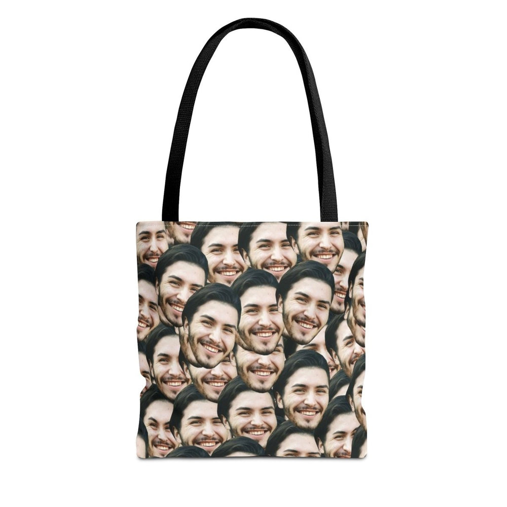 Custom Faces Tote Bag Personalized Photo Tote Bag