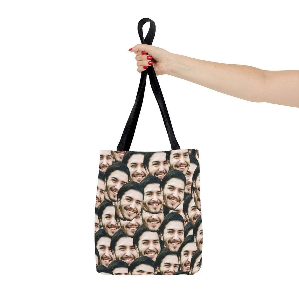 Custom Faces Tote Bag Personalized Photo Tote Bag
