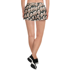 Custom Faces Women's Athletic Shorts
