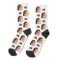 Custom Girl Dad Socks