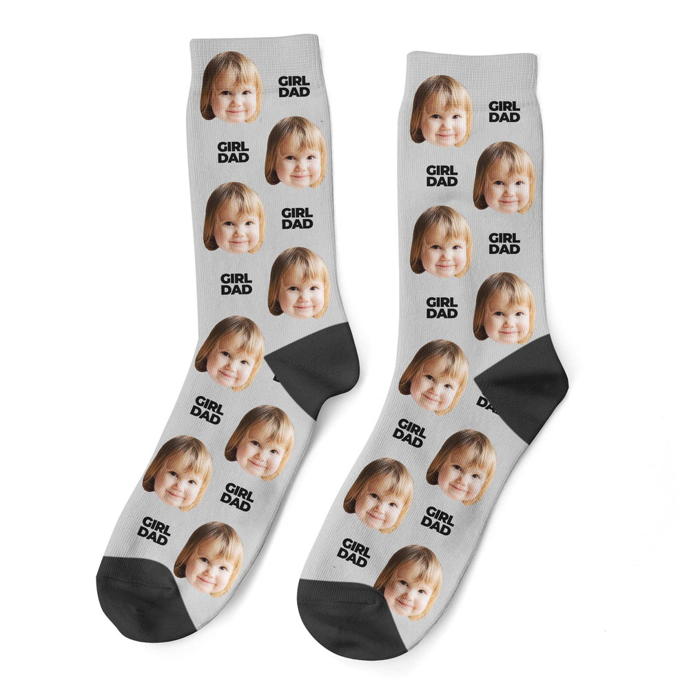 Custom Girl Dad Socks