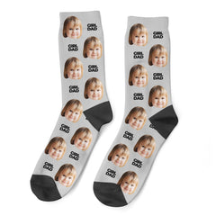 Custom Girl Dad Socks
