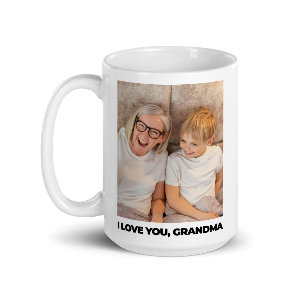Custom Grandma Photo Mug