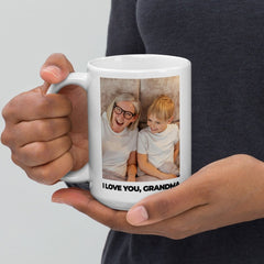 Custom Grandma Photo Mug