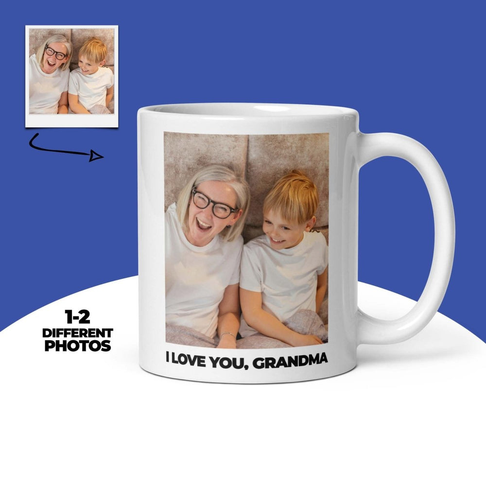 Custom Grandma Photo Mug