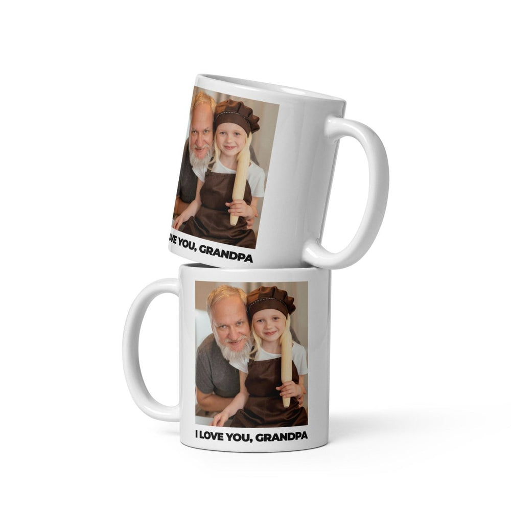 Custom Grandpa Photo Mug