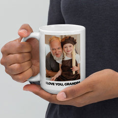 Custom Grandpa Photo Mug