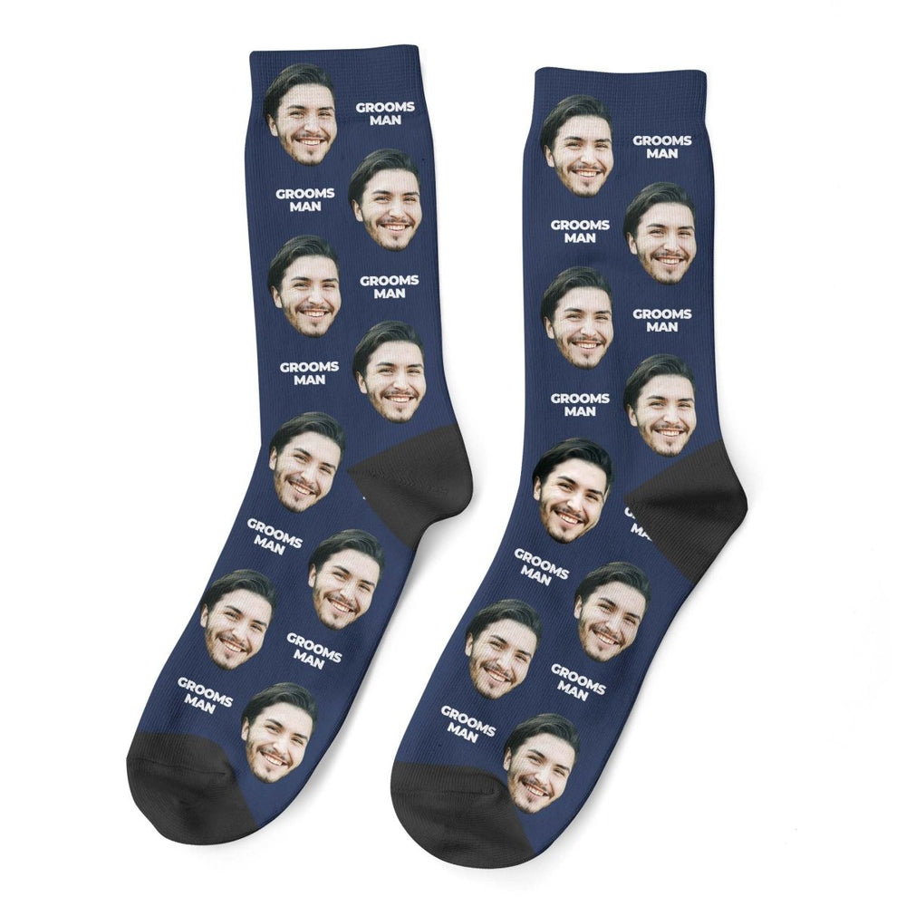 Custom Groomsman Socks