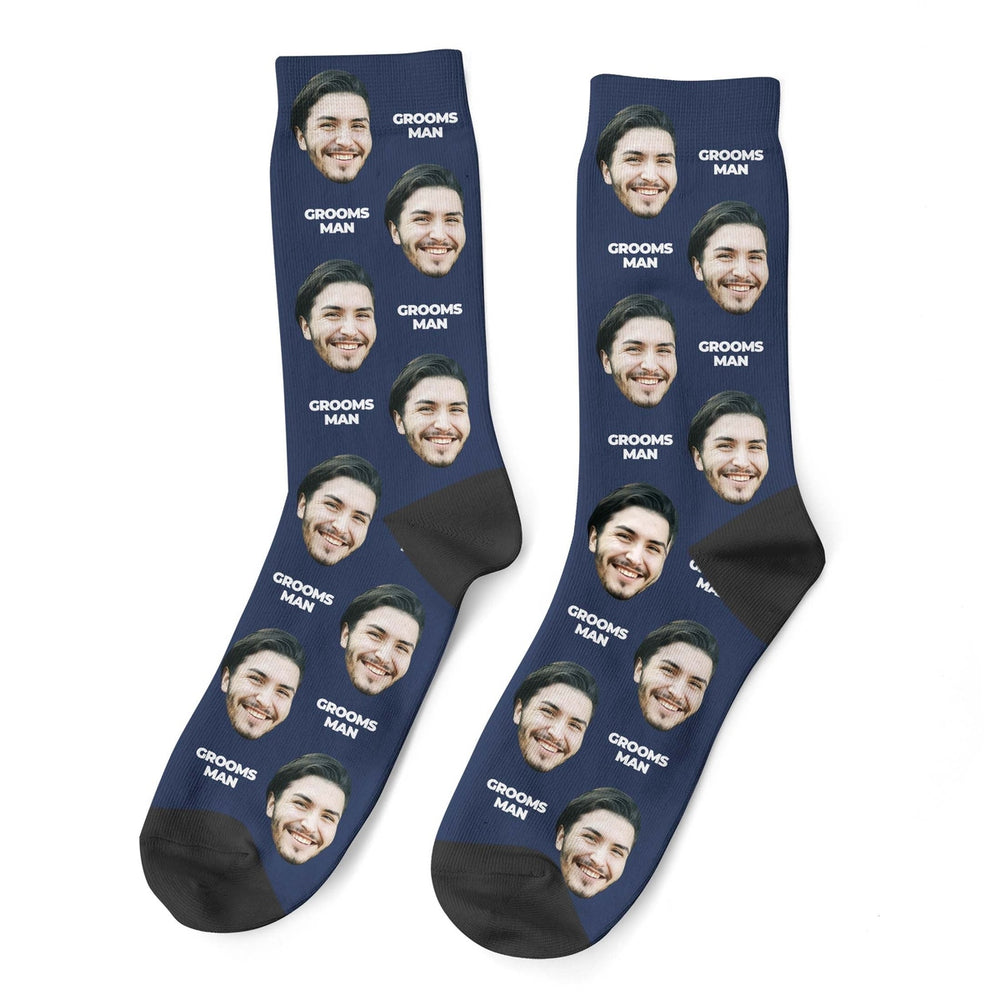 Custom Groomsman Socks