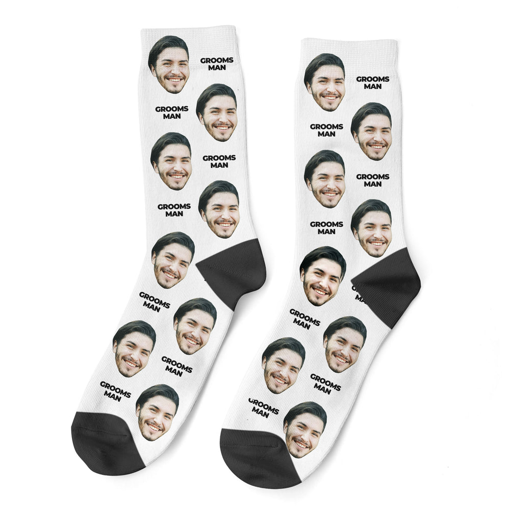 Custom Groomsman Socks