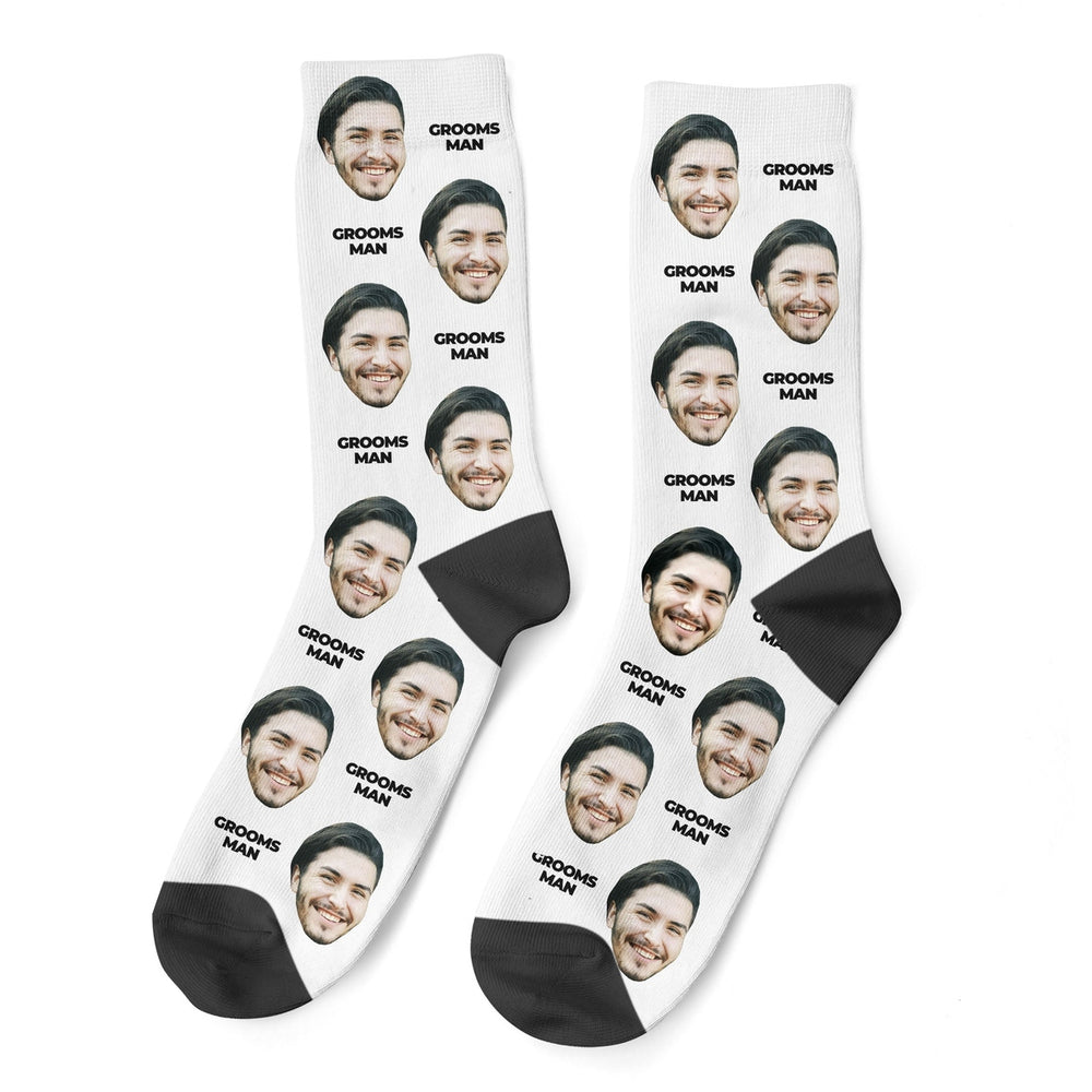 Custom Groomsman Socks
