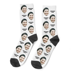 Custom Groomsman Socks