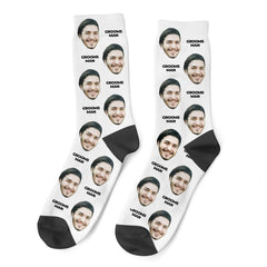 Custom Groomsman Socks