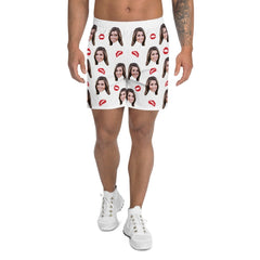 Custom Kiss Face Shorts
